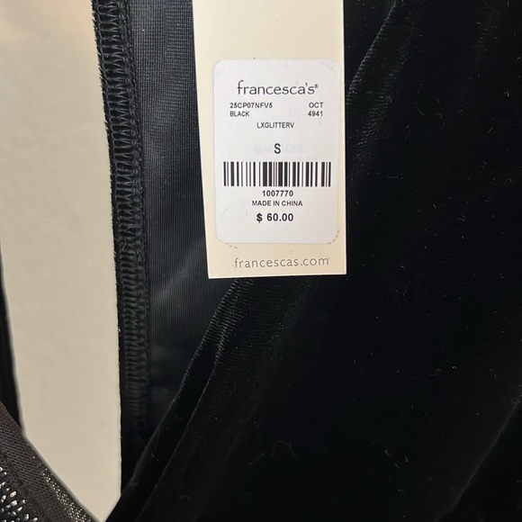 NWT. NEVER WORN. Open back long sleeve romper. - Picture 8 of 8